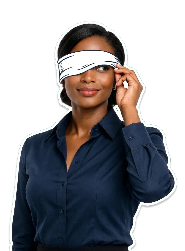 Business professional with clarity
