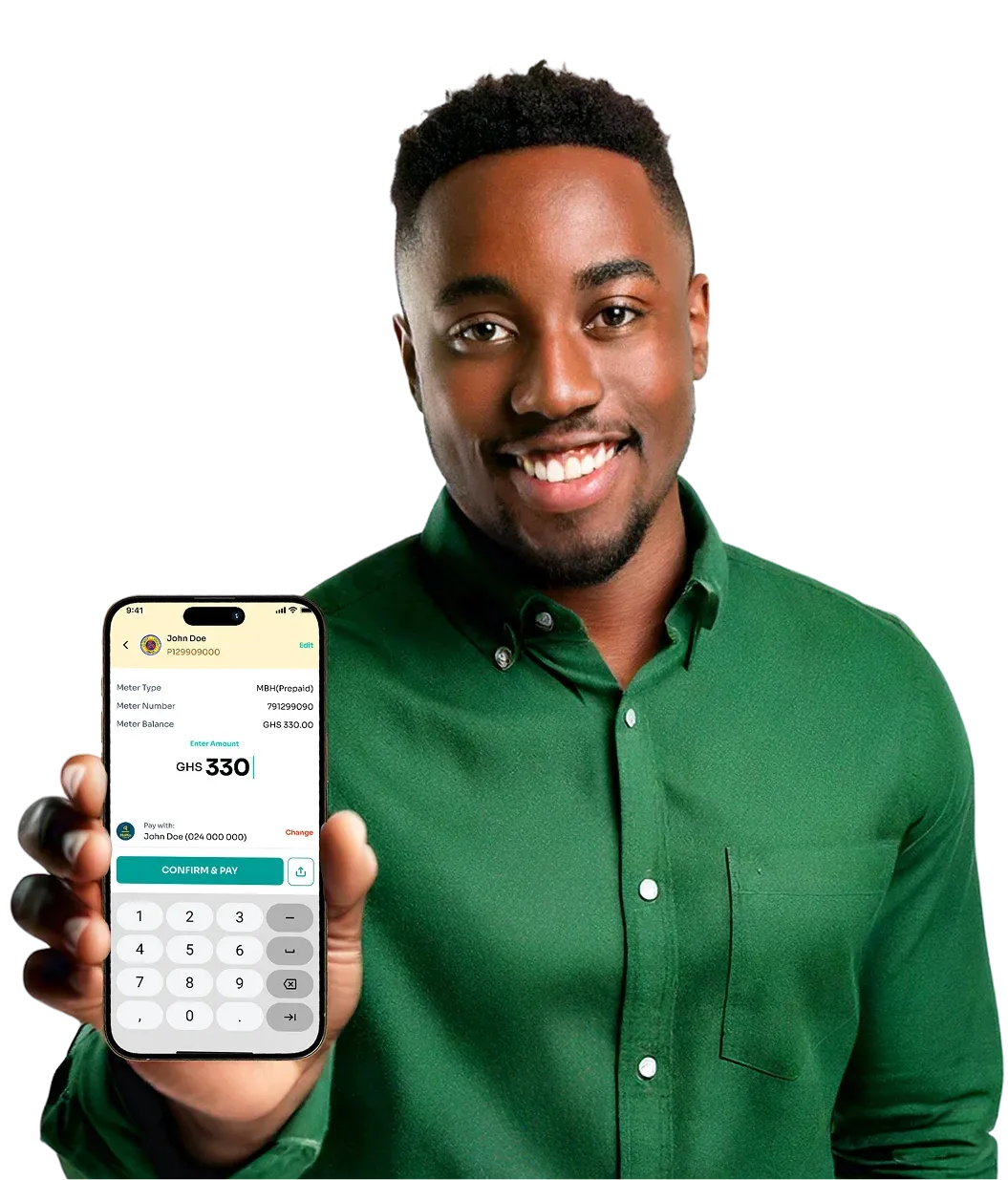 man with phone