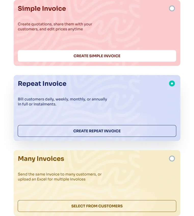 Simple invoice