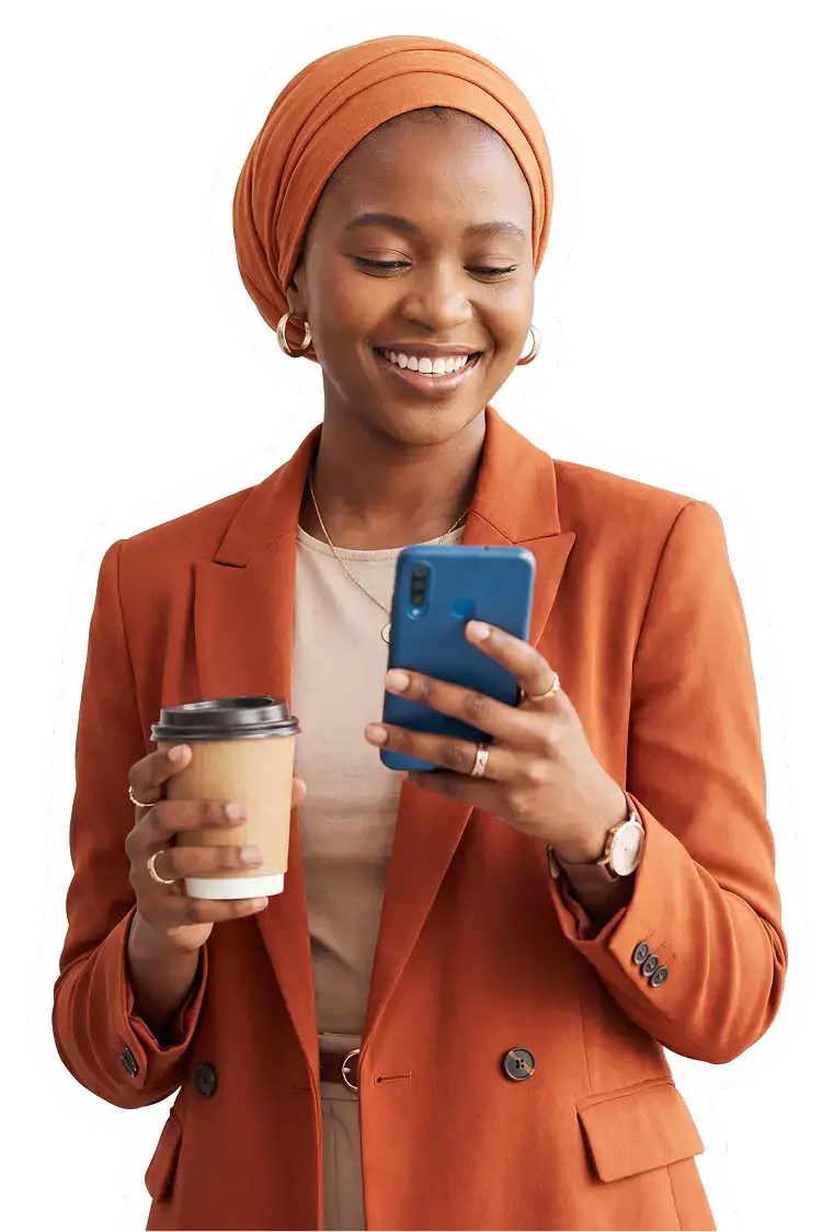 Smiling woman