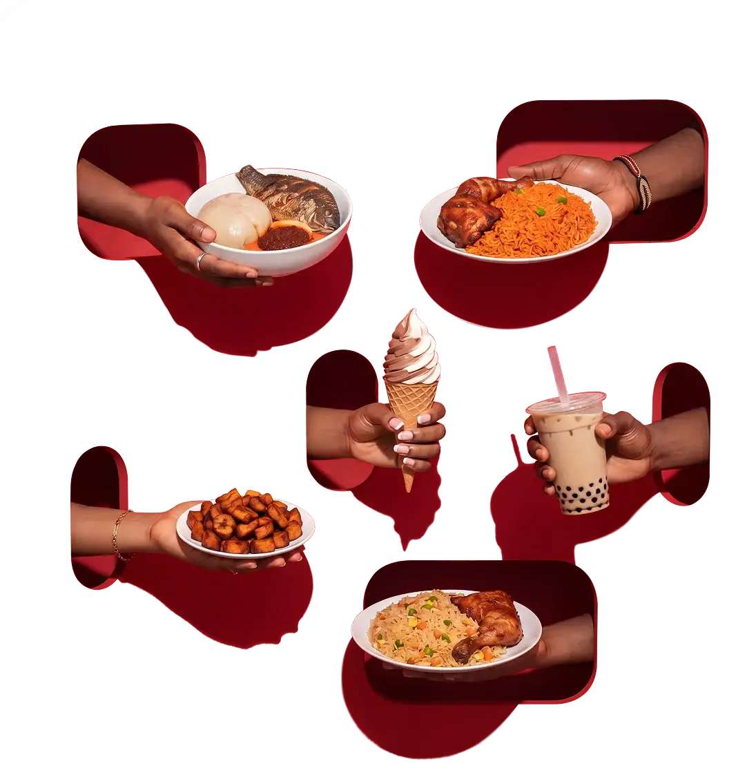 Business illustration — delivery and control